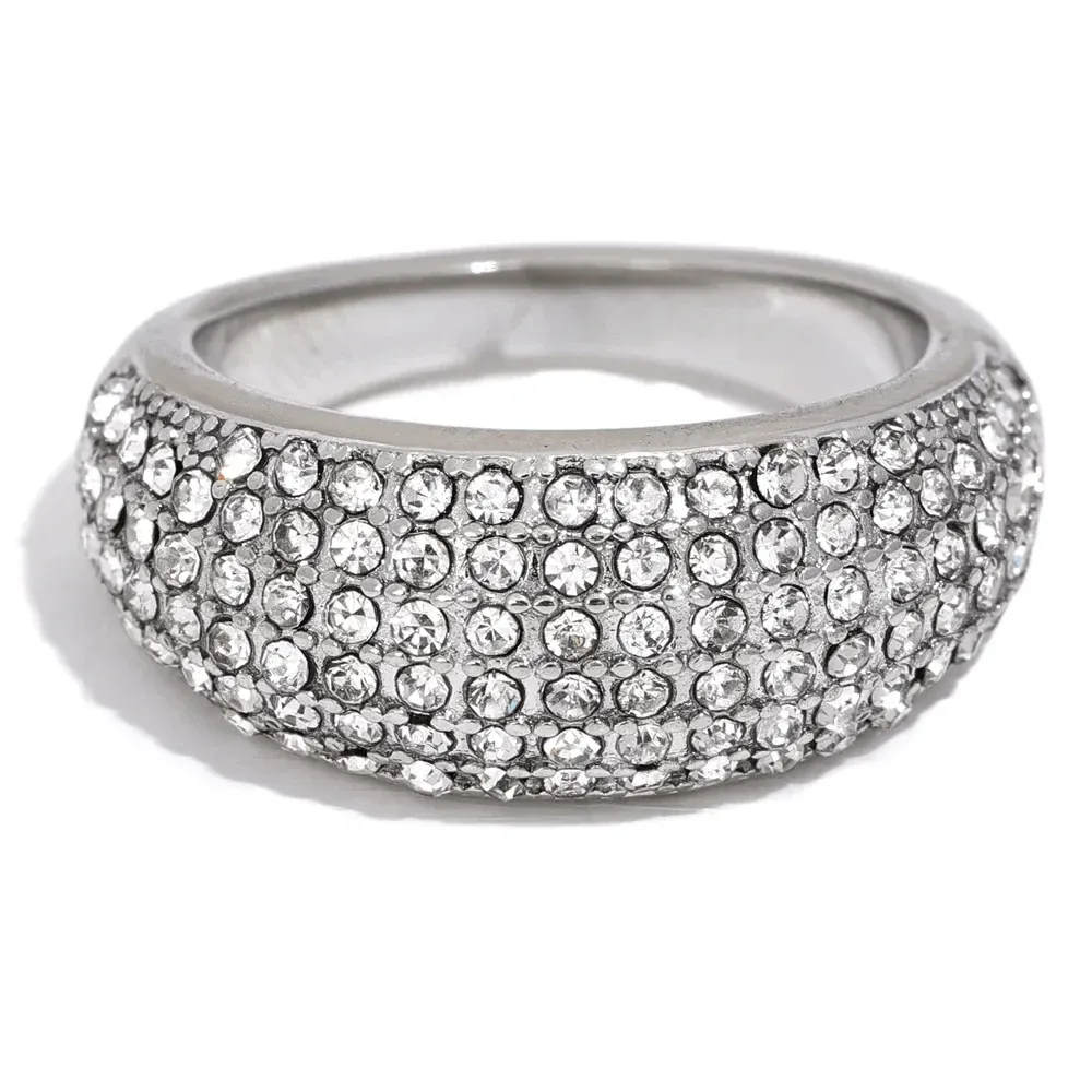 Pavé Band Rings