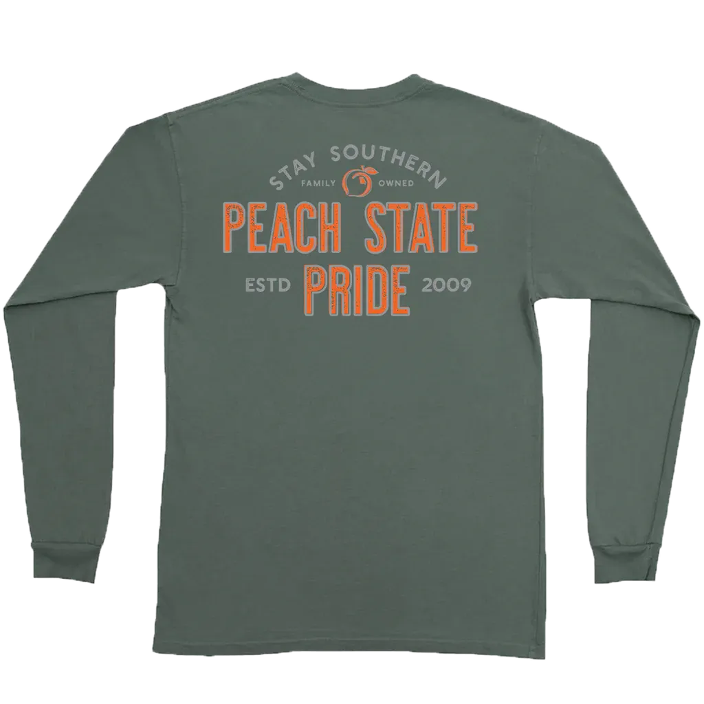 Peach State Pride Family Owned Tee (Sage)