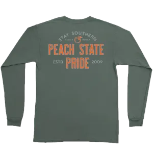 Peach State Pride Family Owned Tee (Sage)