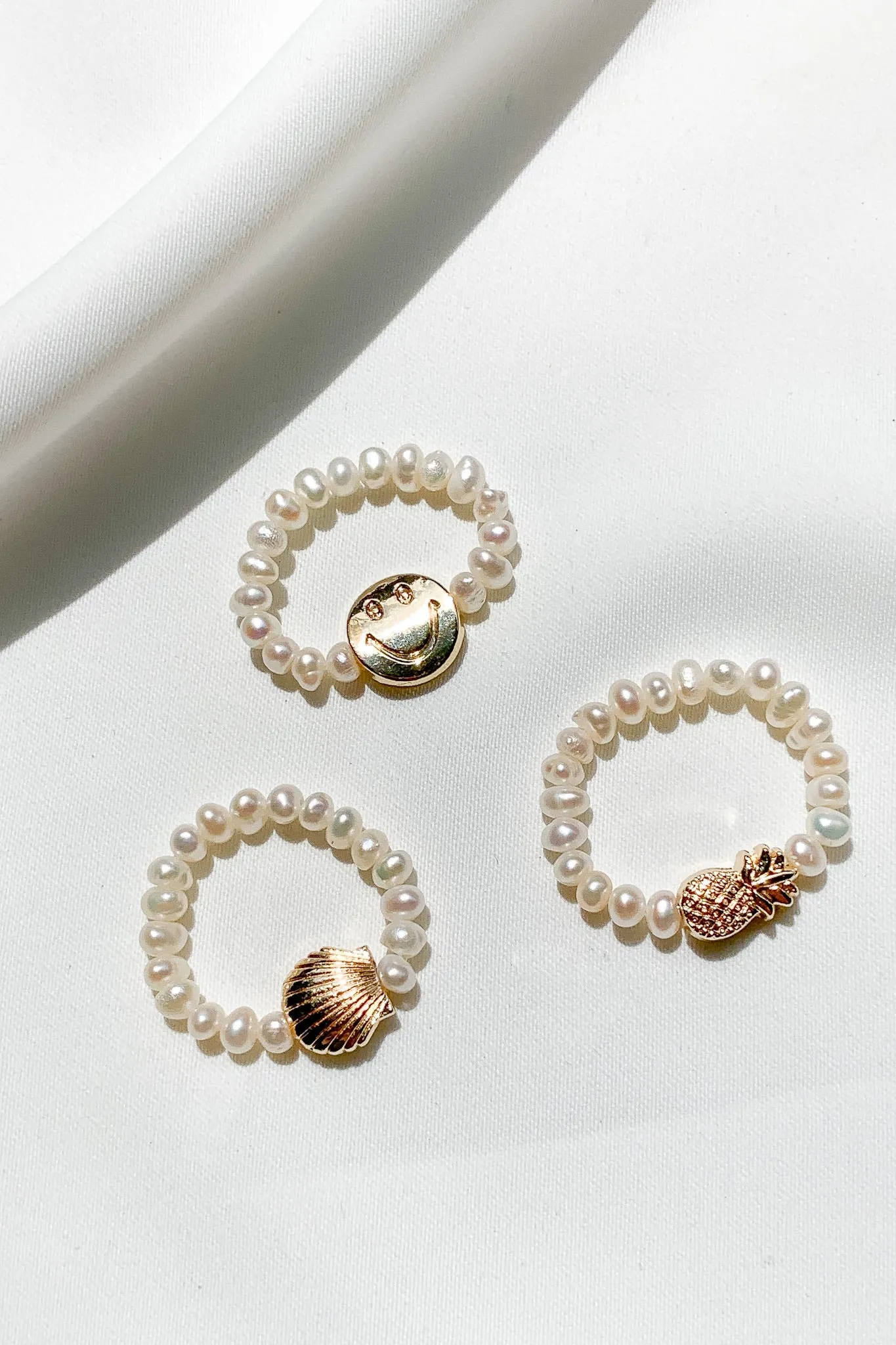 Pearl Stacker Rings