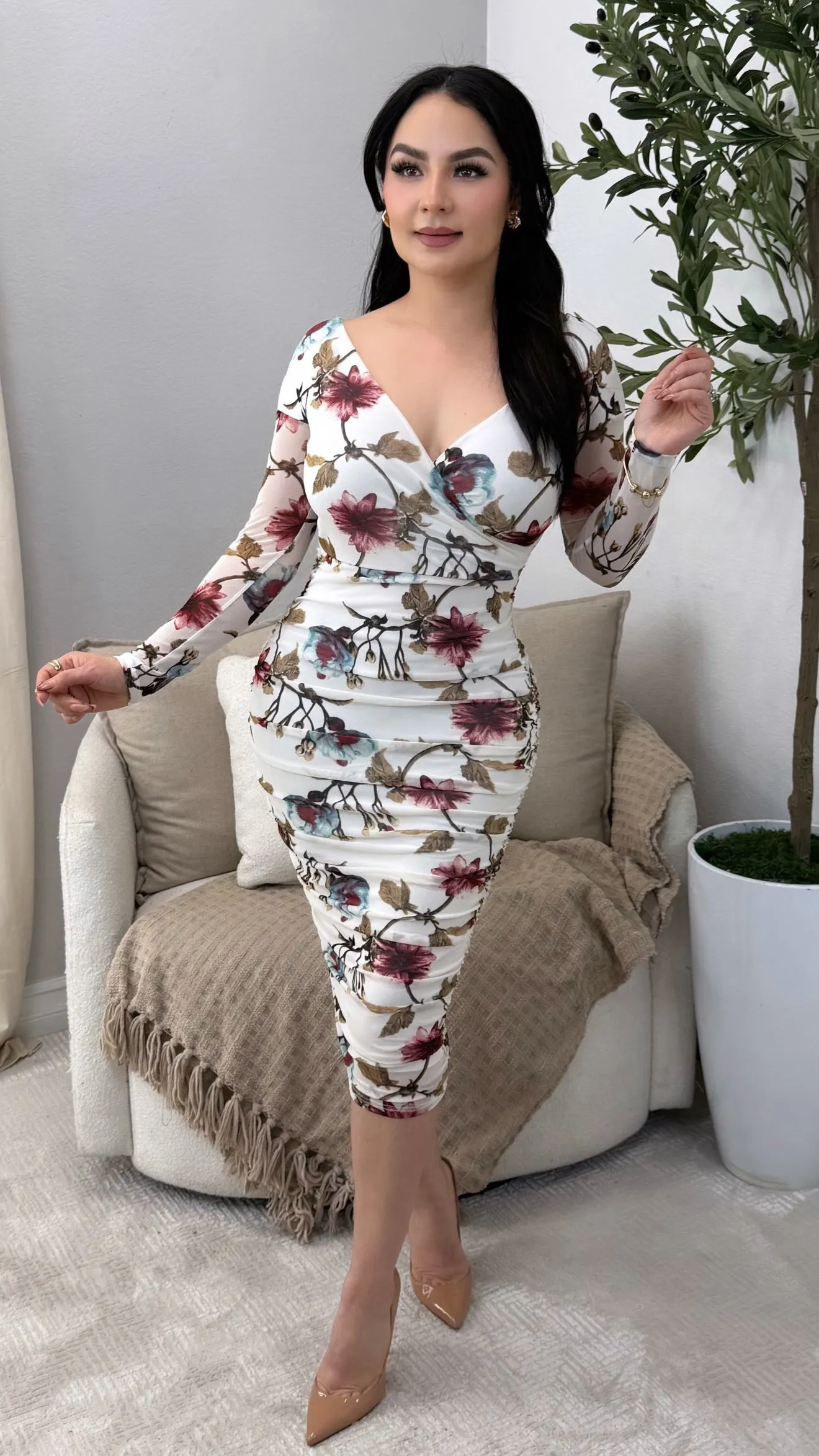 PERLA IVORY DRESS