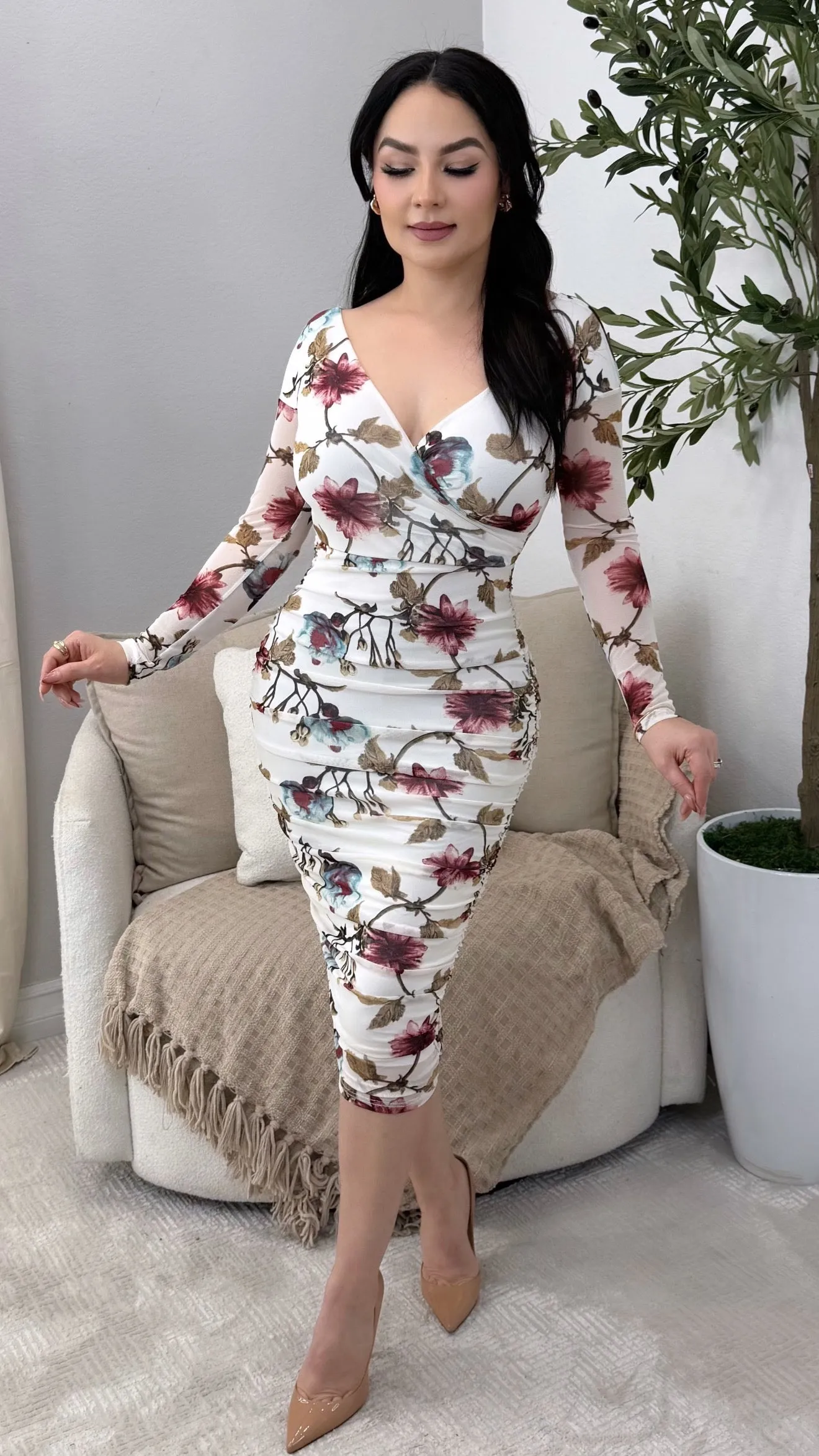 PERLA IVORY DRESS