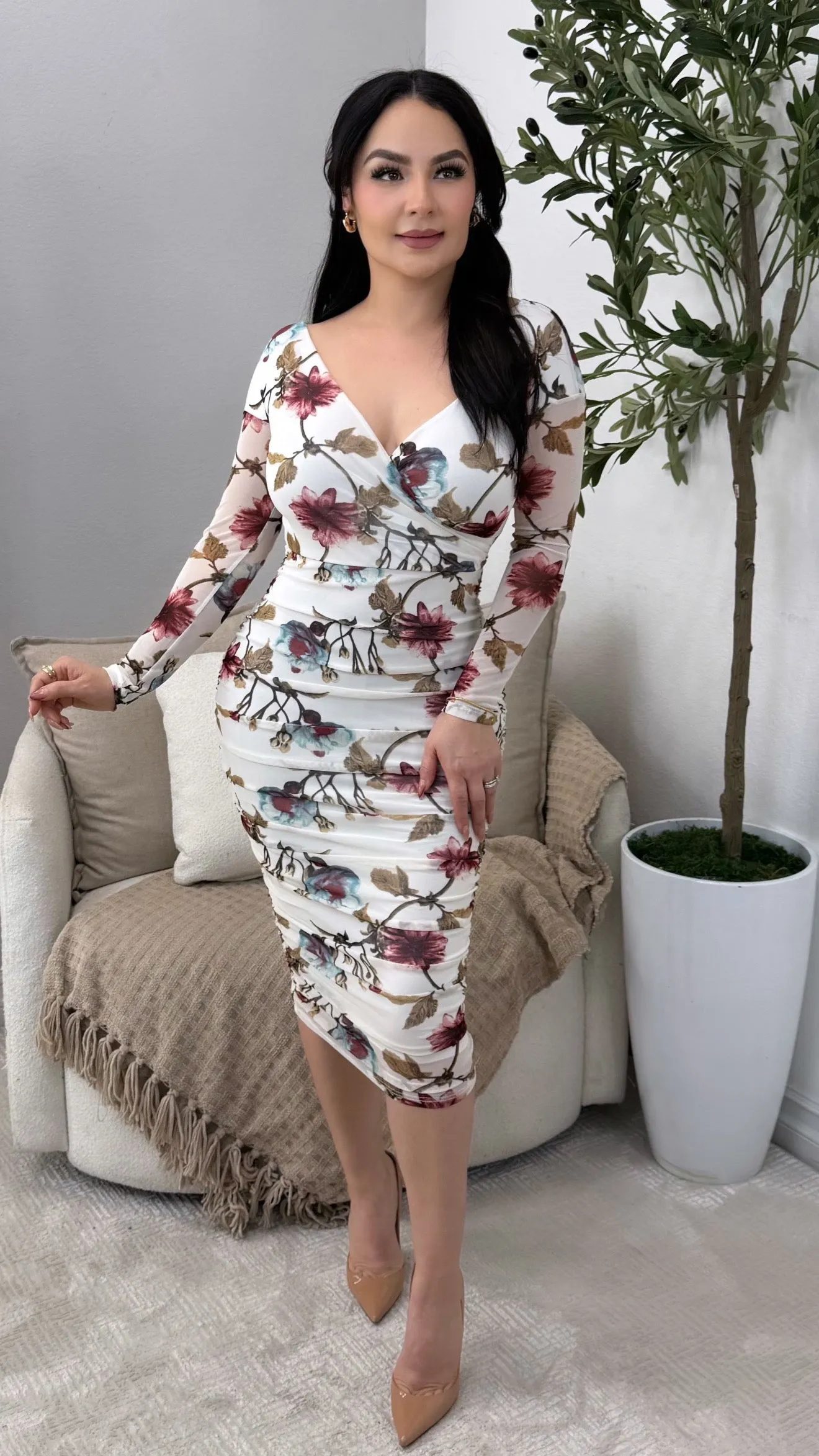 PERLA IVORY DRESS