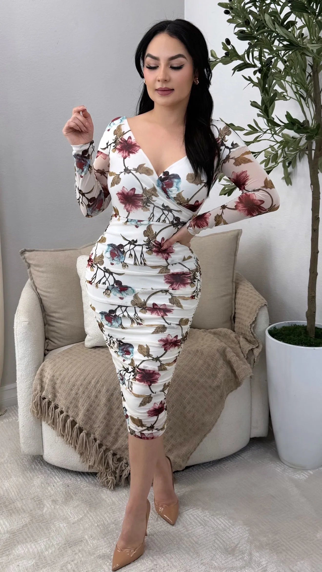 PERLA IVORY DRESS