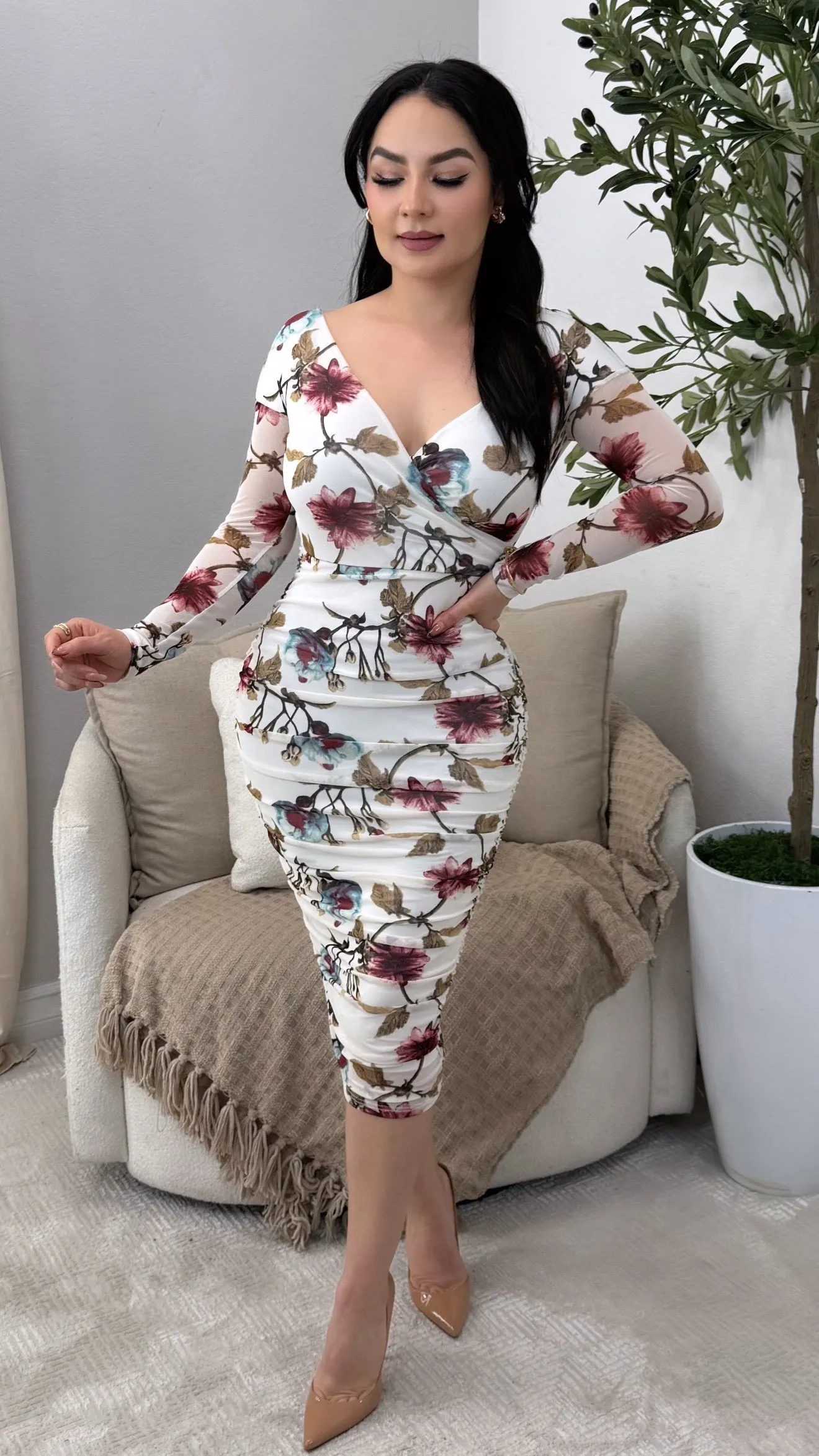 PERLA IVORY DRESS