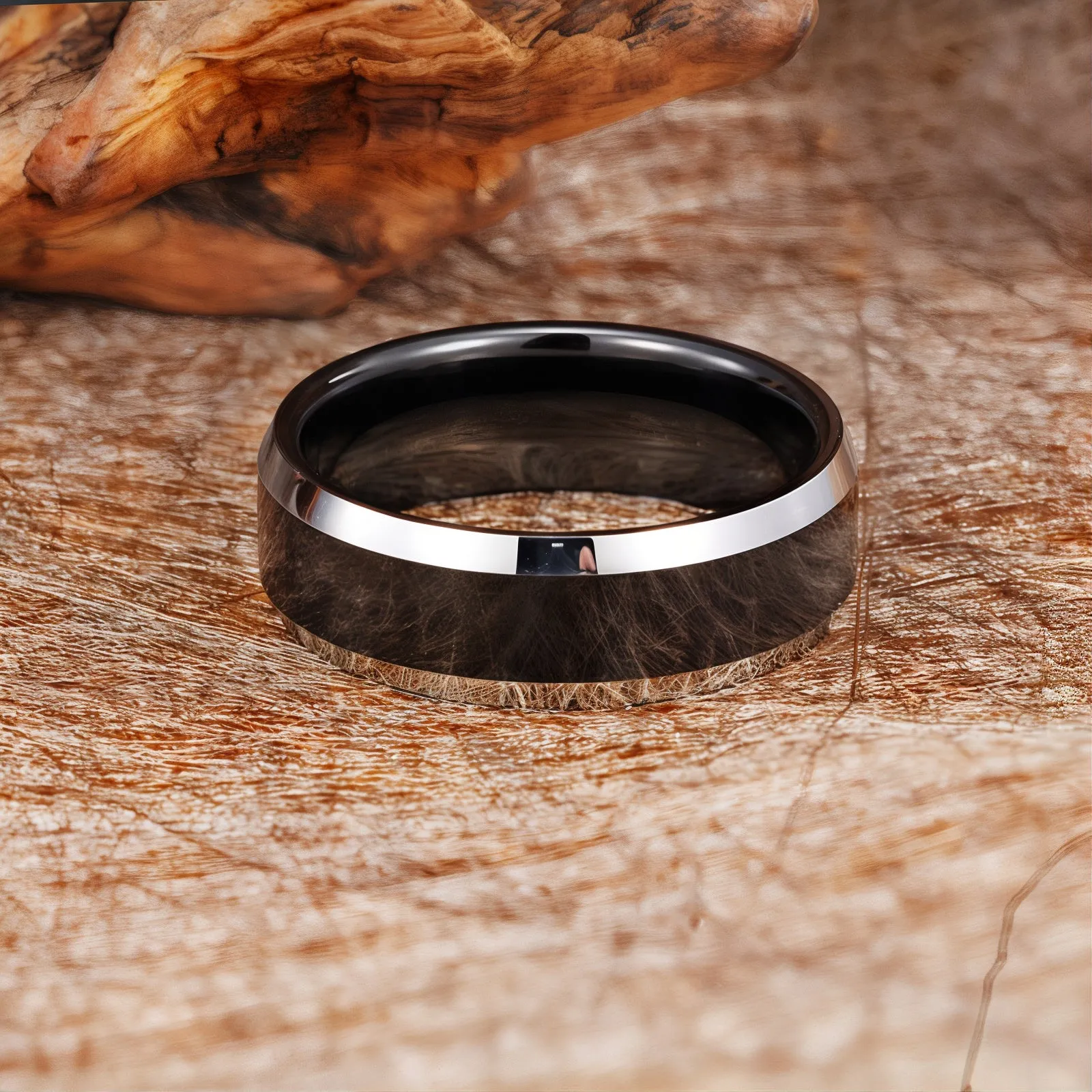 Personalized Men's Wedding Band – Custom Engraved Ring for Him