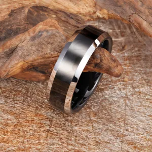 Personalized Men's Wedding Band – Custom Engraved Ring for Him