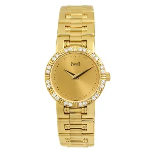 Piaget Dancer 18K Gold with Diamond Bezel
