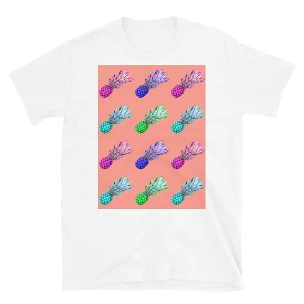 Pineapple Pattern Novelty T-Shirt