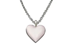 Pink Heart Love Pendant Necklace
