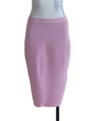 Pink Pencil Skirt