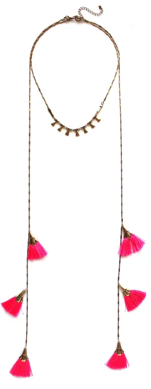 Pinky & The Fringe Layered Necklace