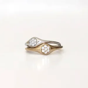 Pinky Promise Rings  | Yellow Gold