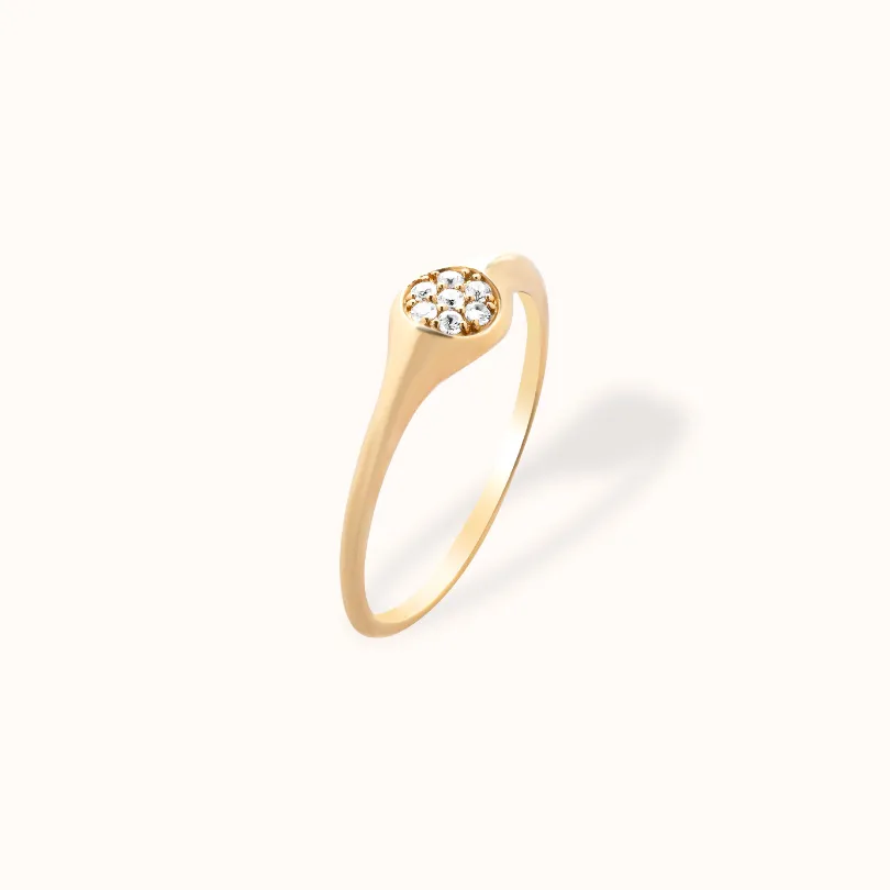 Pinky Promise Rings  | Yellow Gold