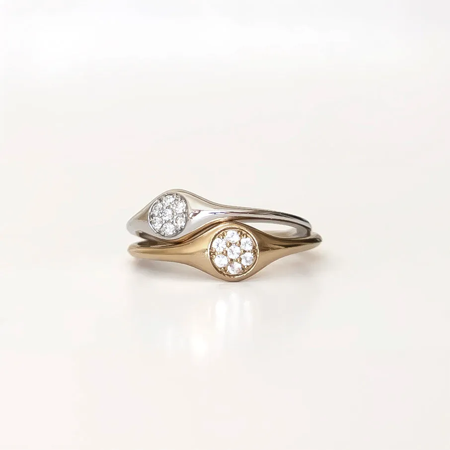Pinky Promise Rings  | Yellow Gold