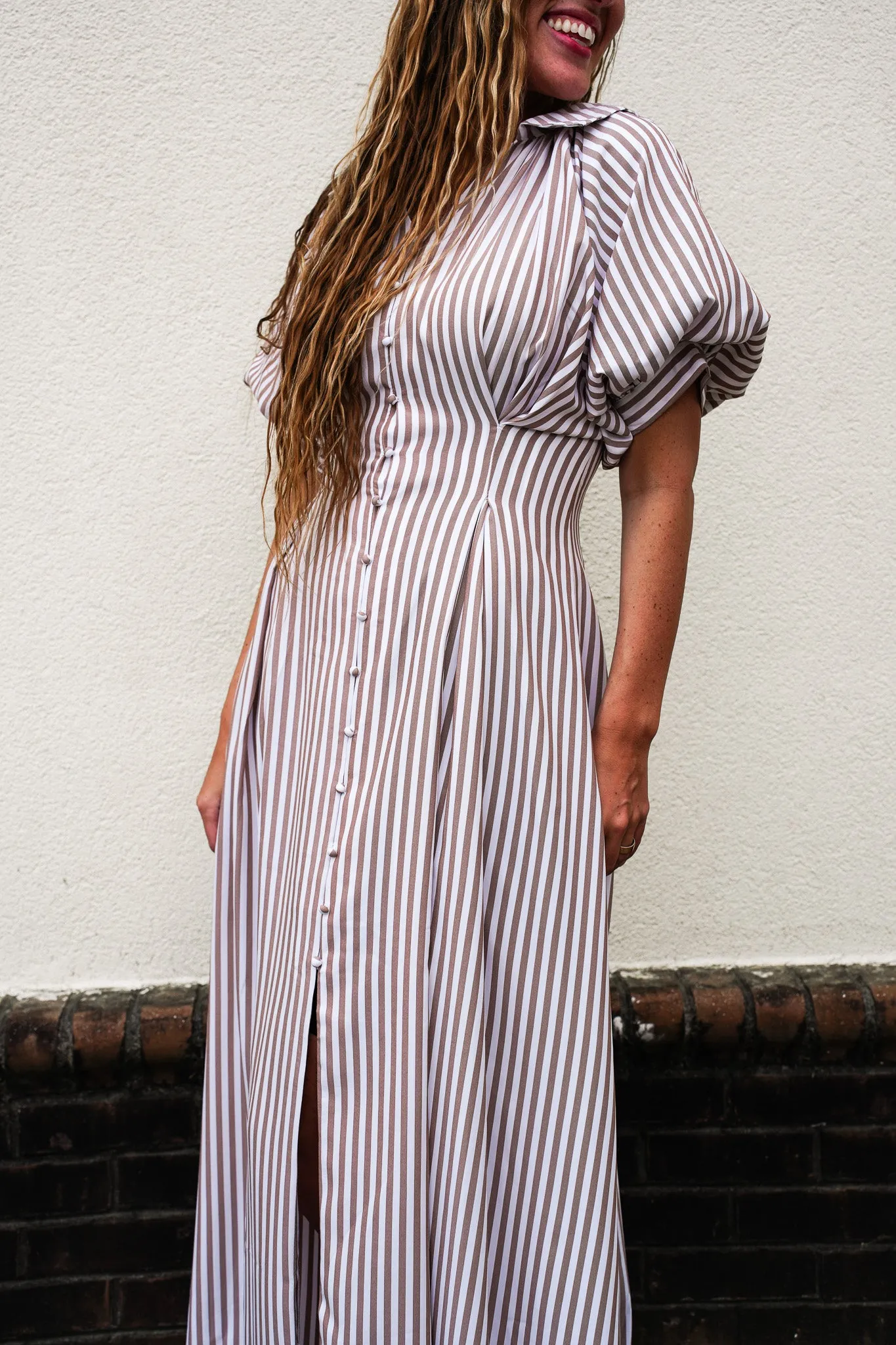 Pinstripe Dress