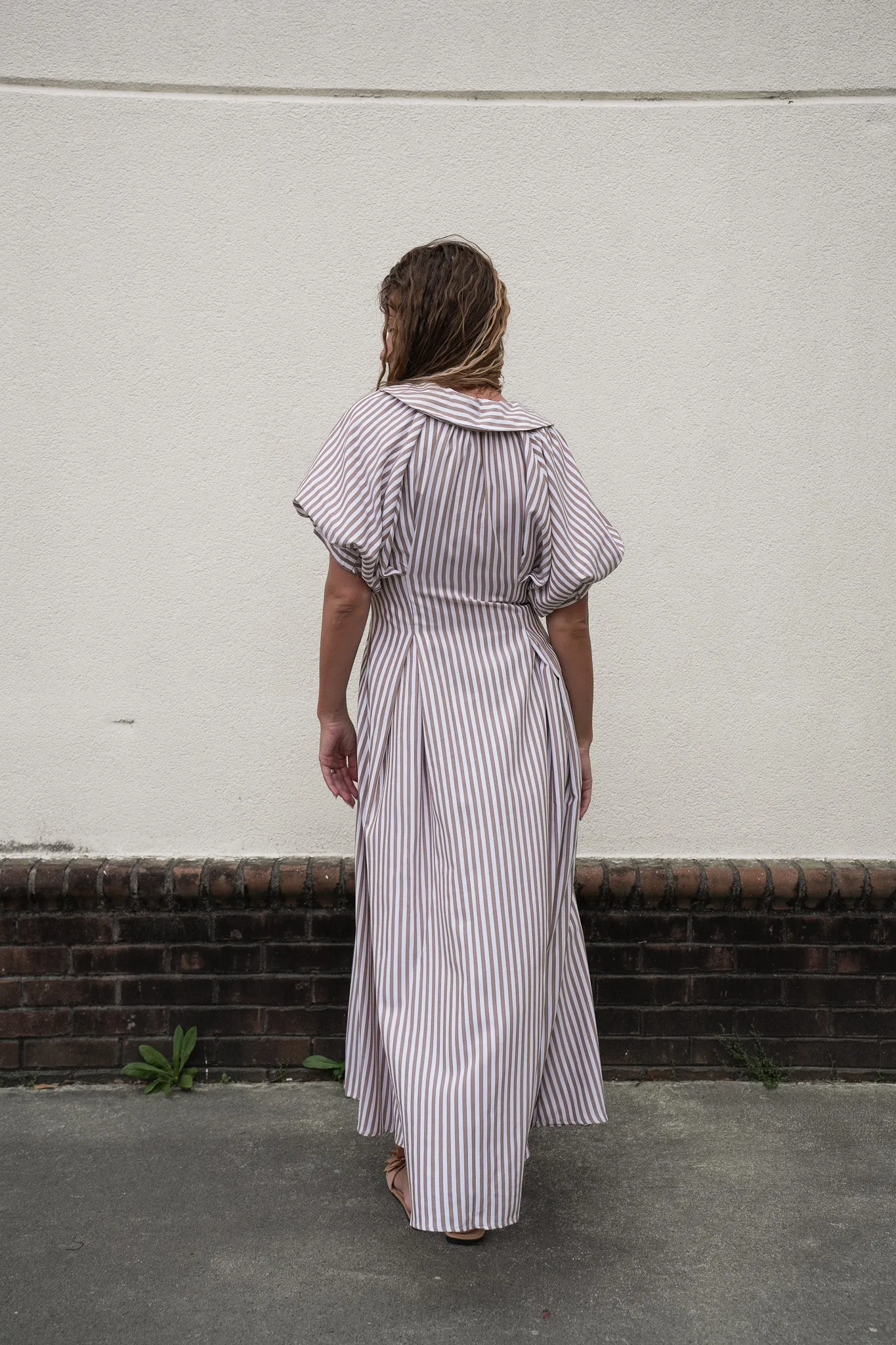 Pinstripe Dress