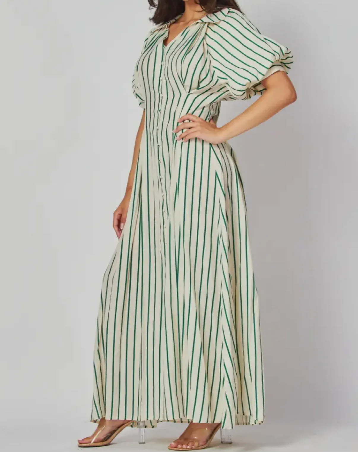 Pinstripe Dress