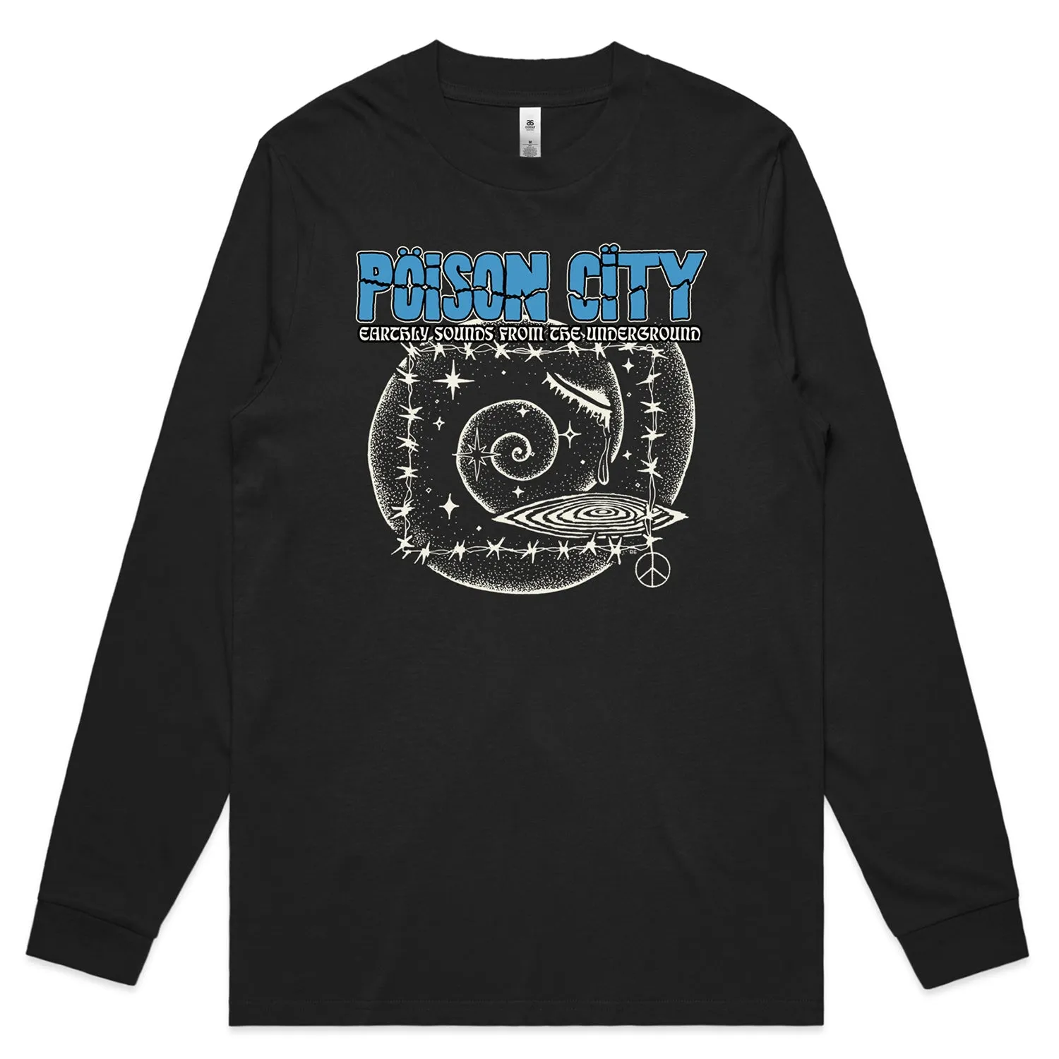 POISON CITY RECORDS 'Dead Space' Longsleeve Tee