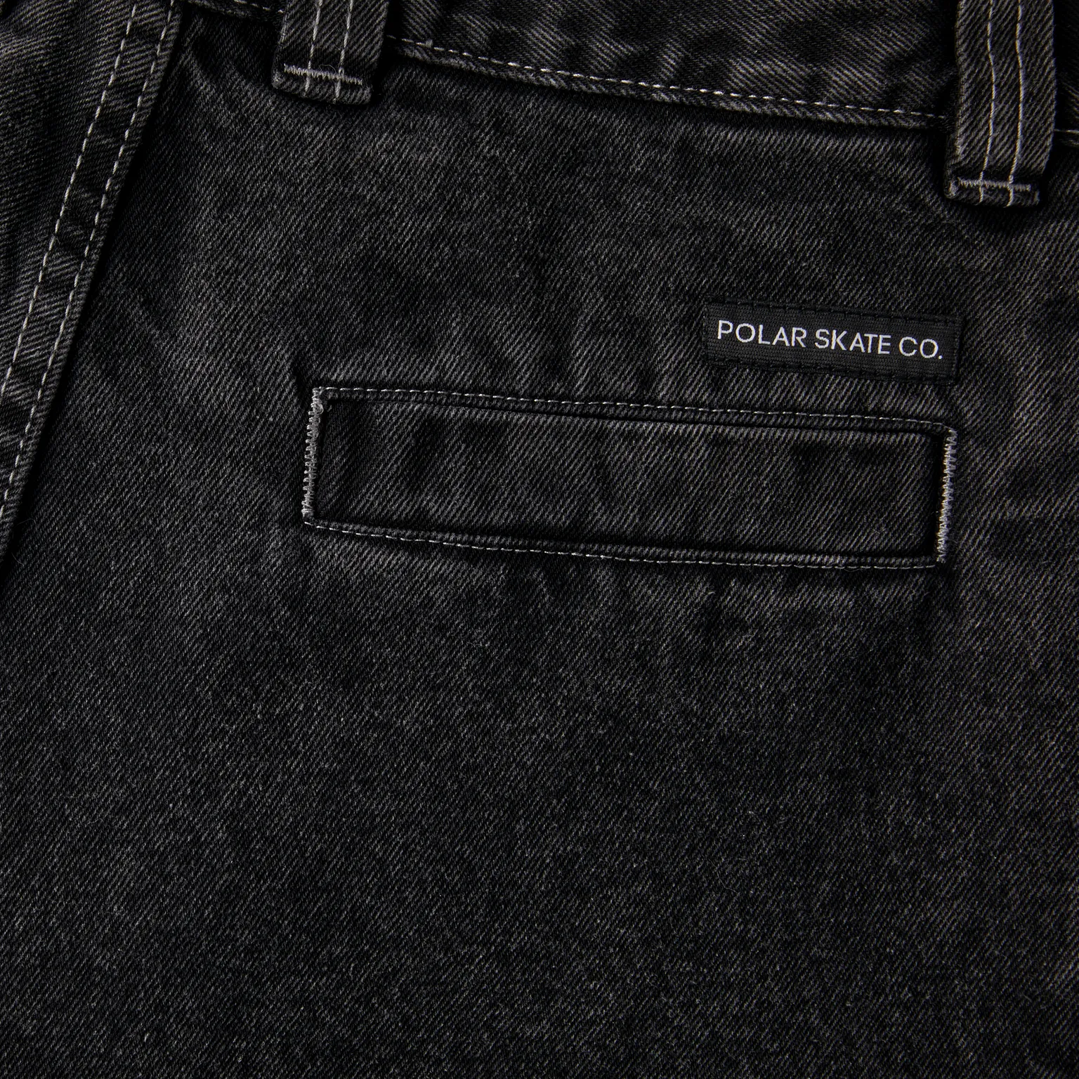 Polar Grund Chinos Washed Black