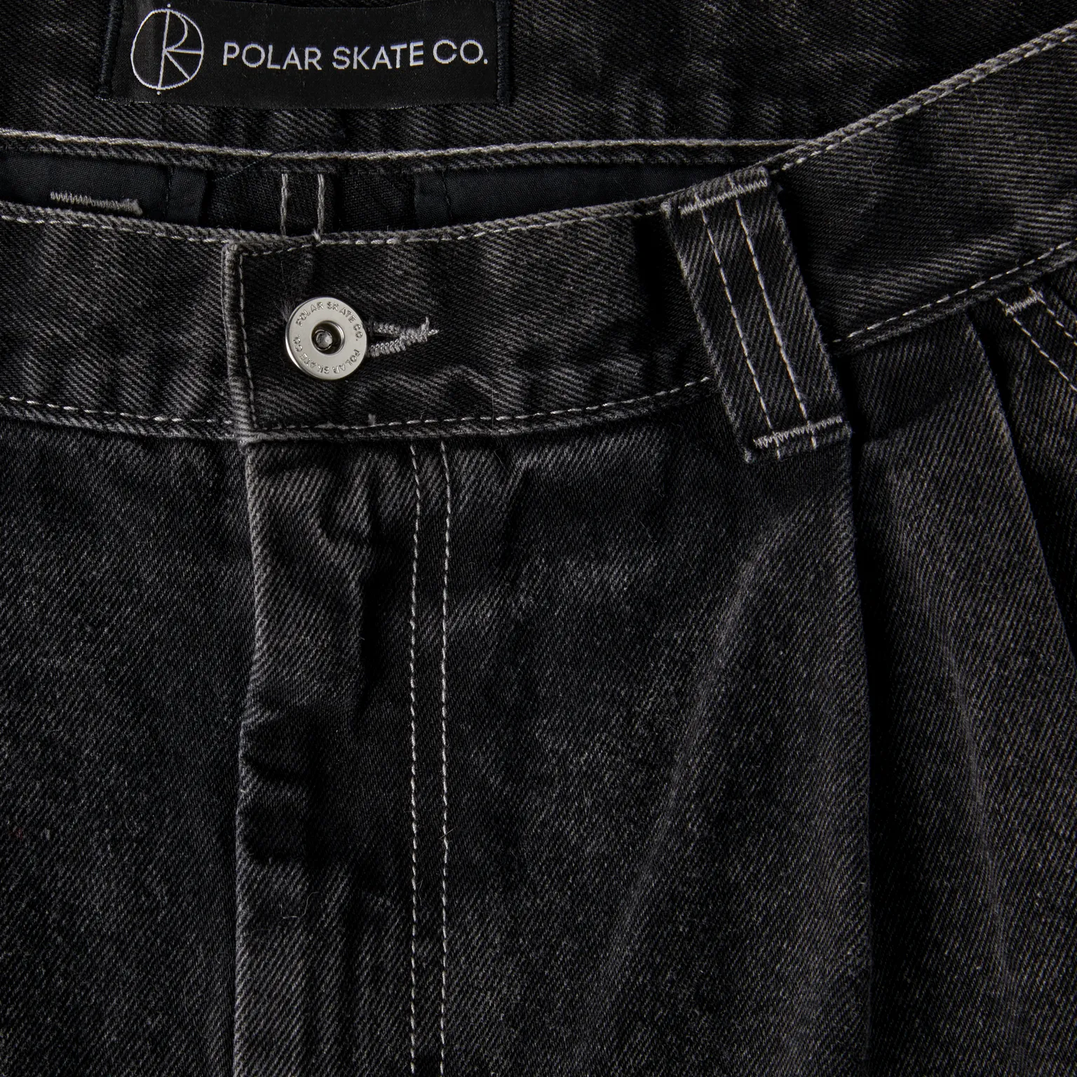 Polar Grund Chinos Washed Black