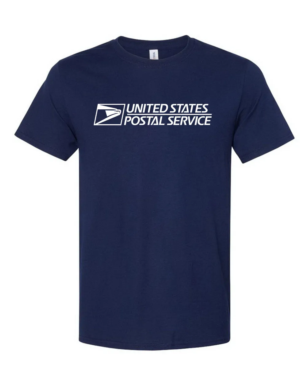 postal Service T-shirt USPS T-shirt  ALL White Print