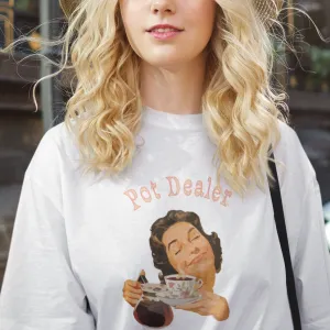 Pot Dealer Retro Unisex Crew Neck Tee