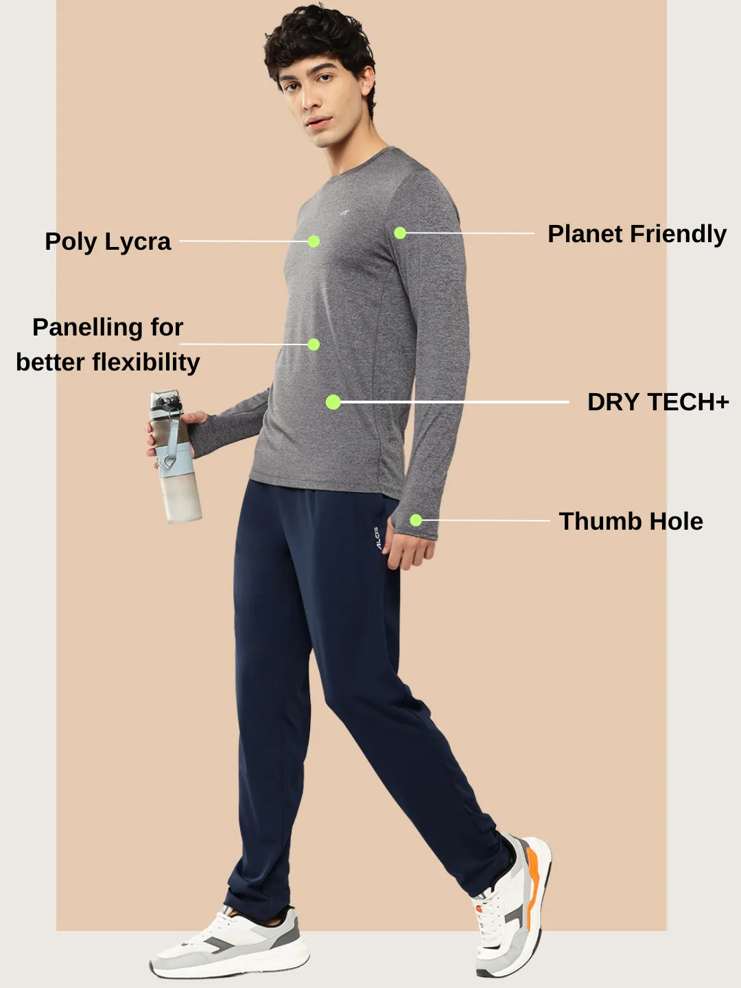 Power Punch Training Long Sleeve Tee