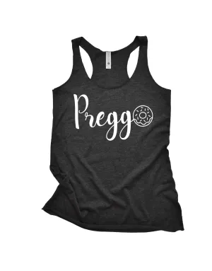 Preggo Tank | Pregnancy Tank | Women's Fitting Racer Tank Shirt
