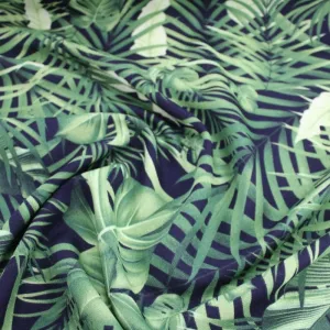 Printed Mini Matt Black Palm Tree DSN49 COL.4