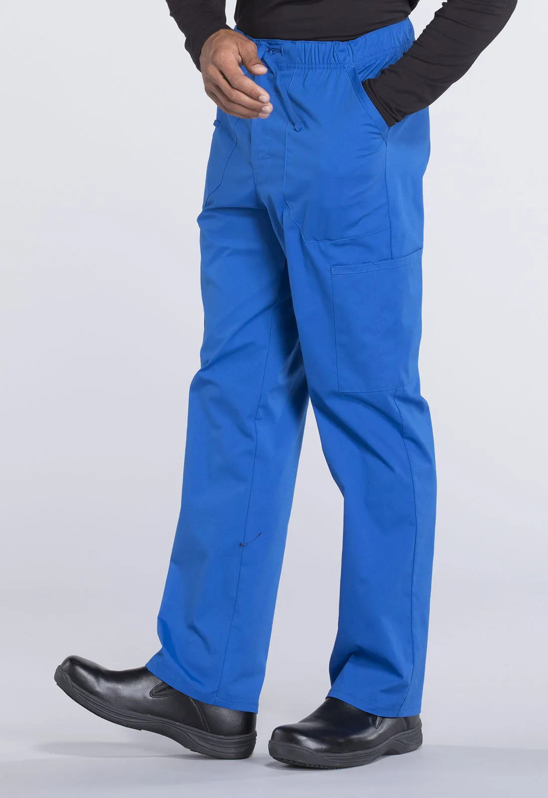 Professionals WW190 Men's Tapered Leg Fly Front Cargo Pants Royal