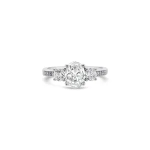 Promise 'Monarchy' Three Stone Ring (N)
