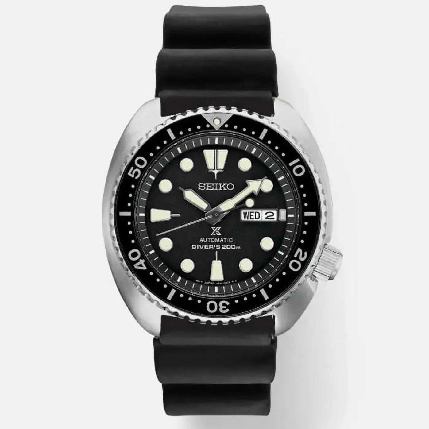 Prospex SRPE93 Automatic Diver Black Dial Silicone Strap Mens Watch
