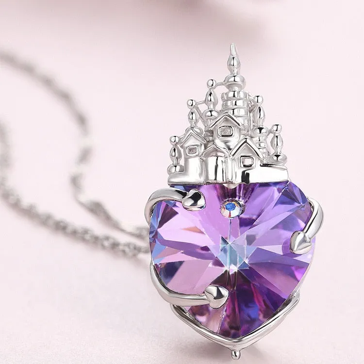 Purple Castle Sexy Elegant Necklace