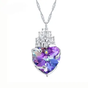 Purple Castle Sexy Elegant Necklace
