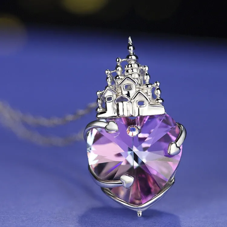 Purple Castle Sexy Elegant Necklace