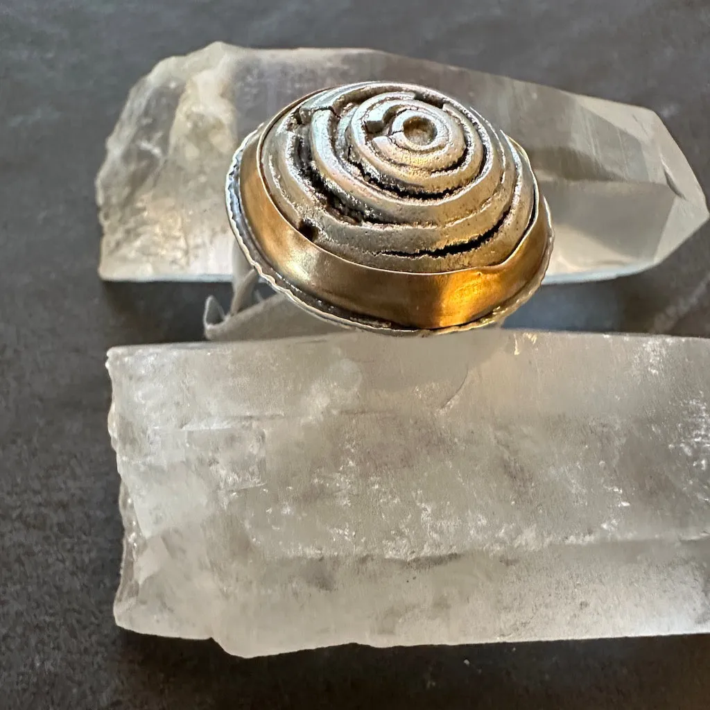 "Growth Rings" Ring