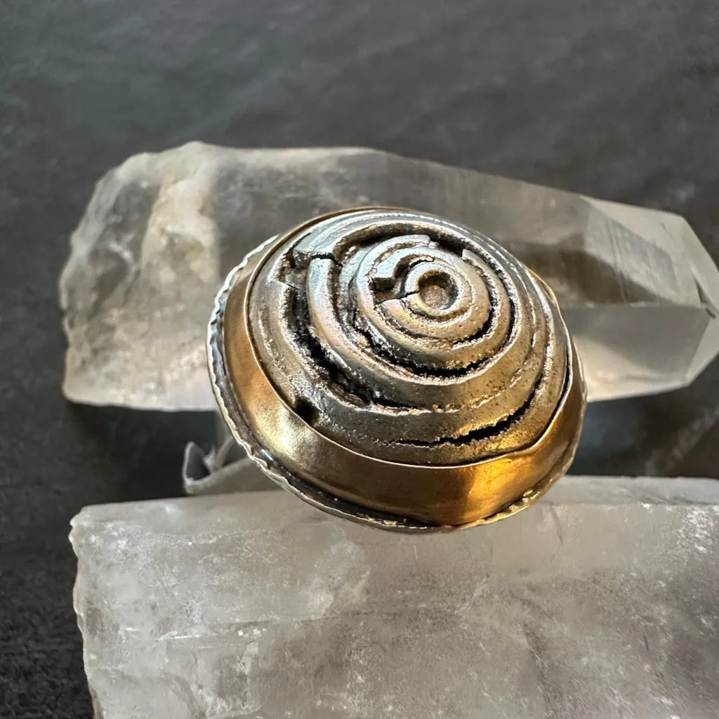 "Growth Rings" Ring