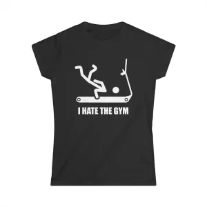 "Gym"  Custom T-Shirt for Women