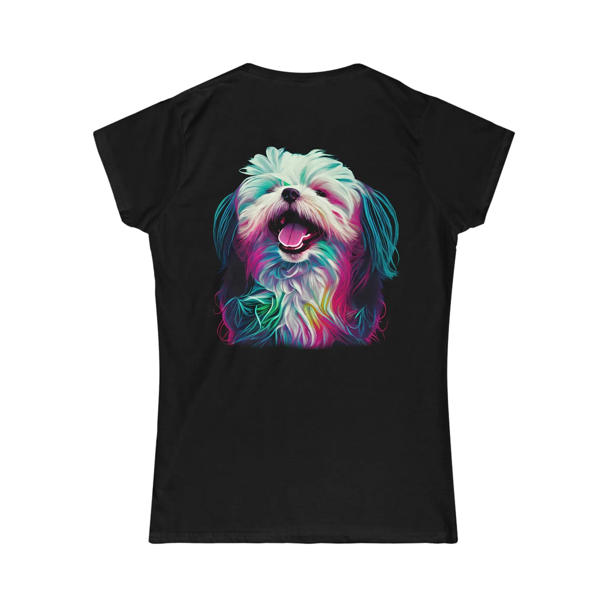 "Happy"  Custom T-Shirt for Women