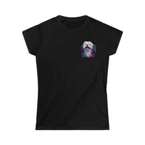 "Happy"  Custom T-Shirt for Women