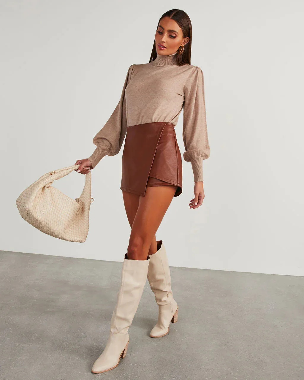 Raisman Turtleneck Knit Sweater