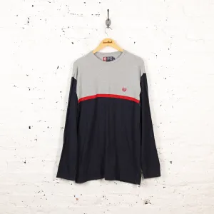 Ralph Lauren Chaps Long Sleeve T Shirt - Blue - M