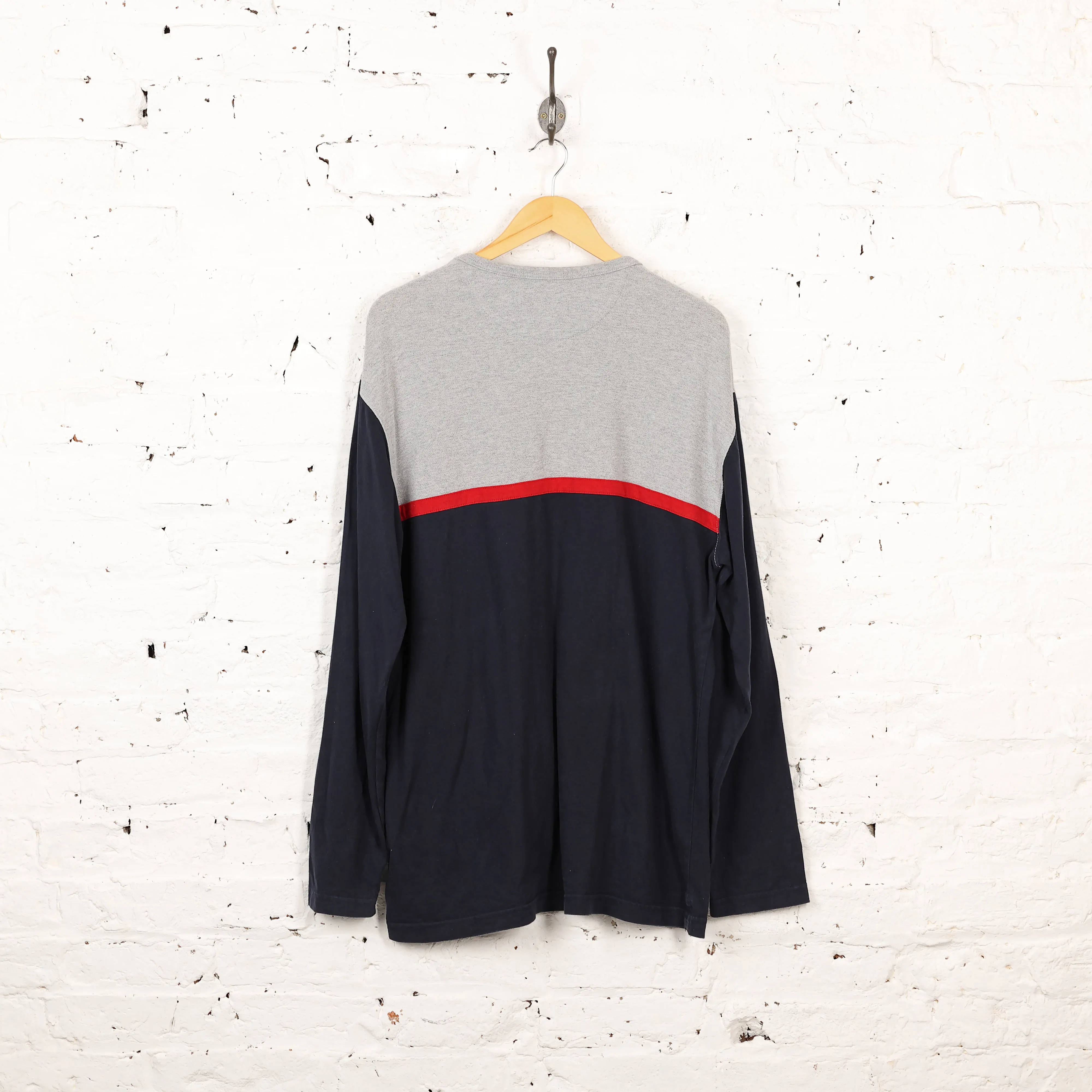 Ralph Lauren Chaps Long Sleeve T Shirt - Blue - M