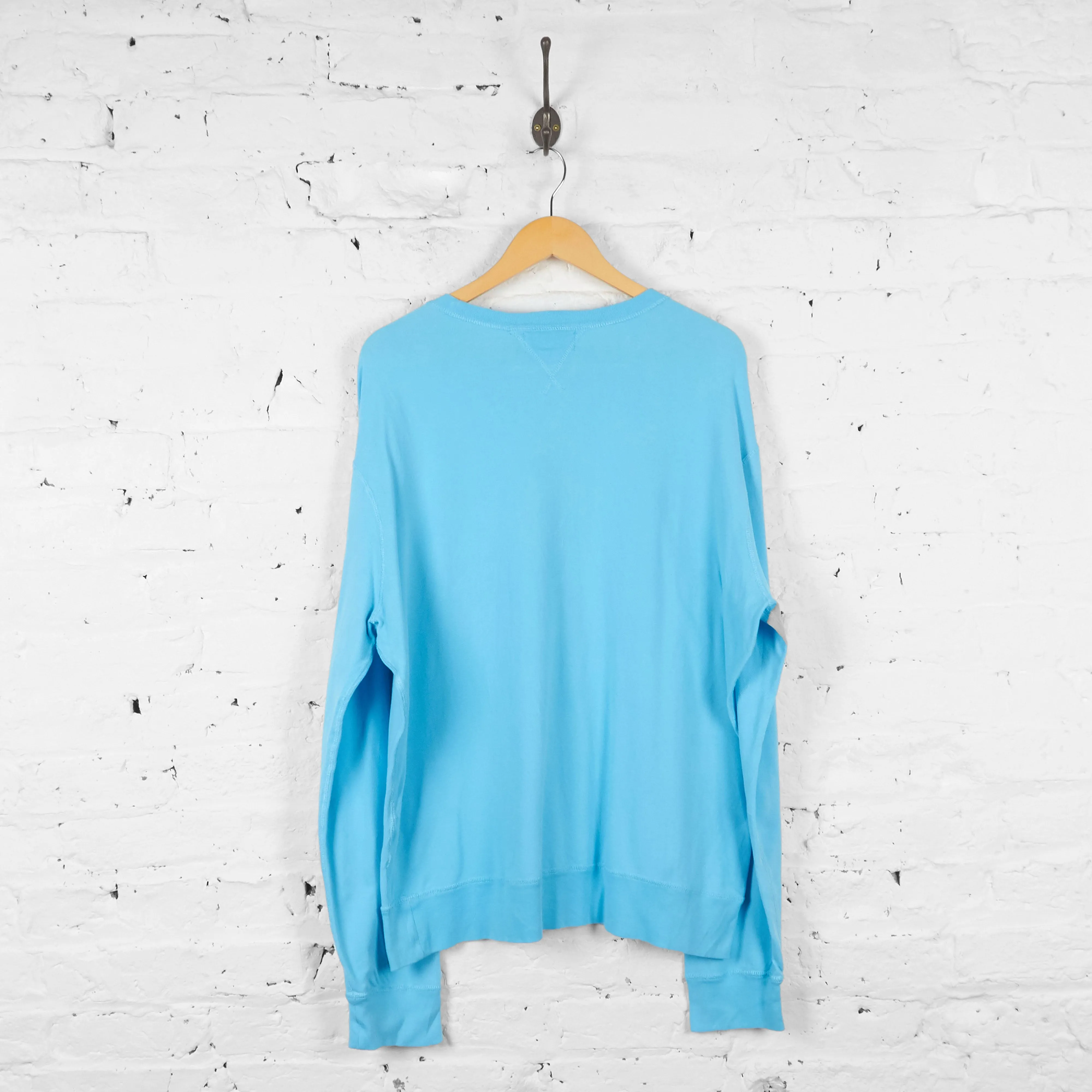 Ralph Lauren Long Sleeve T Shirt - Blue - L