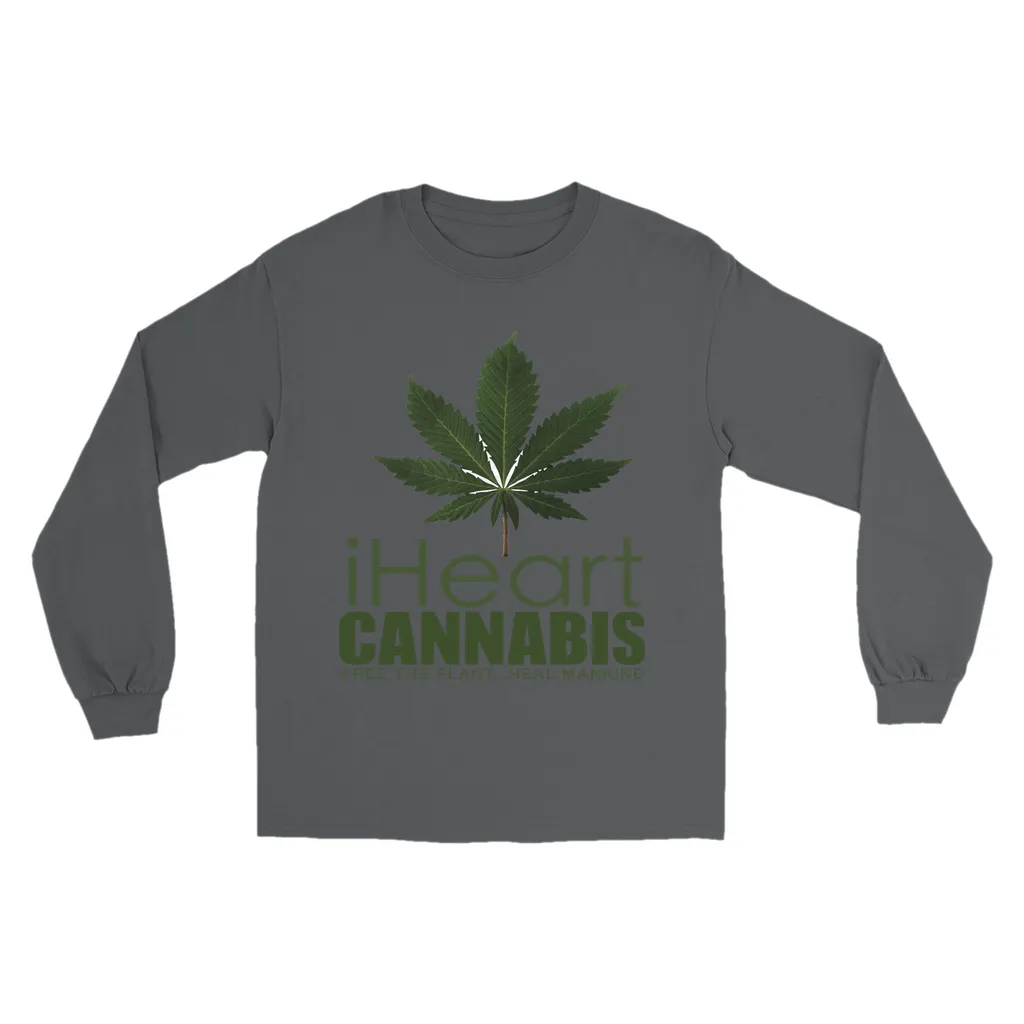 Rastafari JAMS Reggae Radio - (iHeart Cannabis) Long Sleeve Shirts