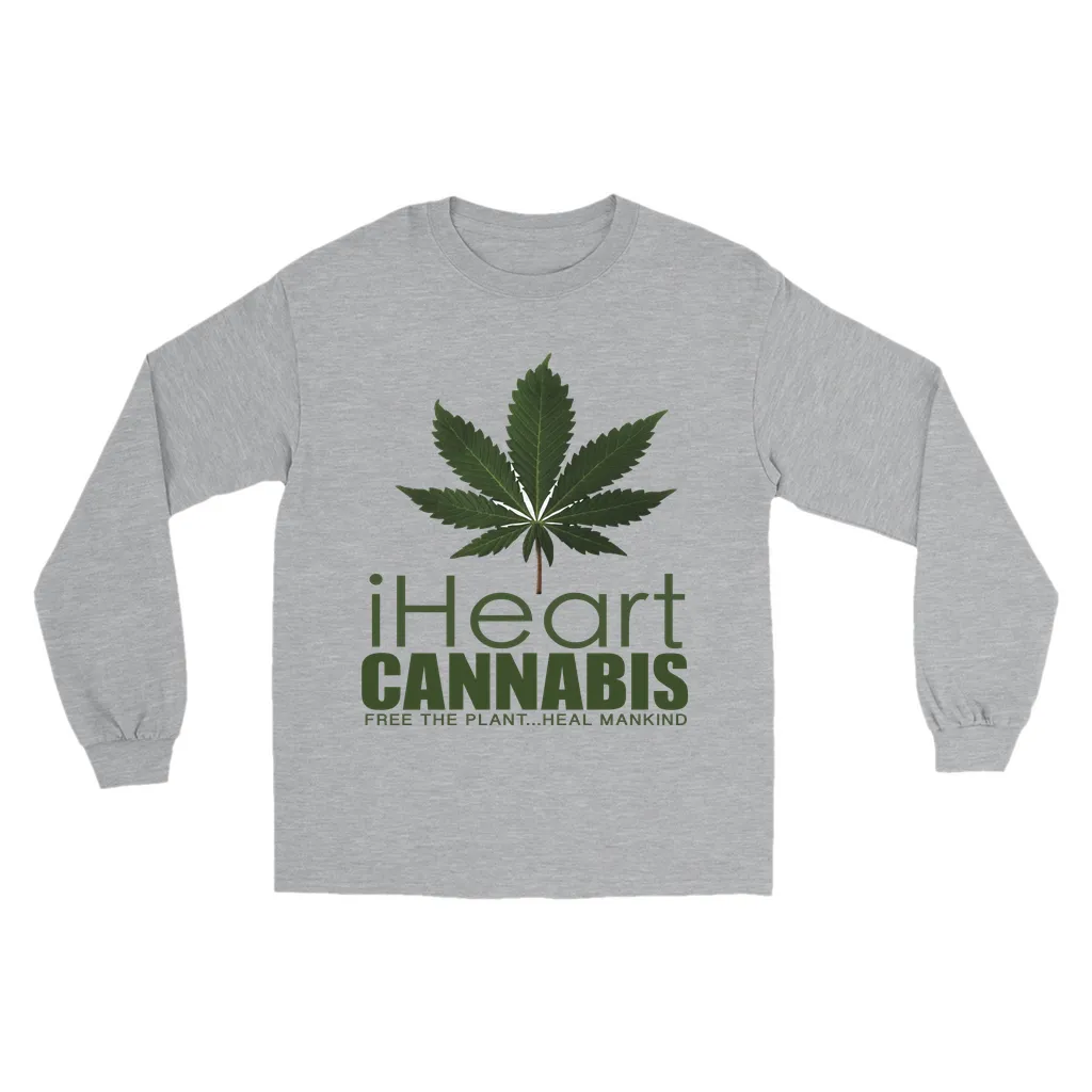 Rastafari JAMS Reggae Radio - (iHeart Cannabis) Long Sleeve Shirts