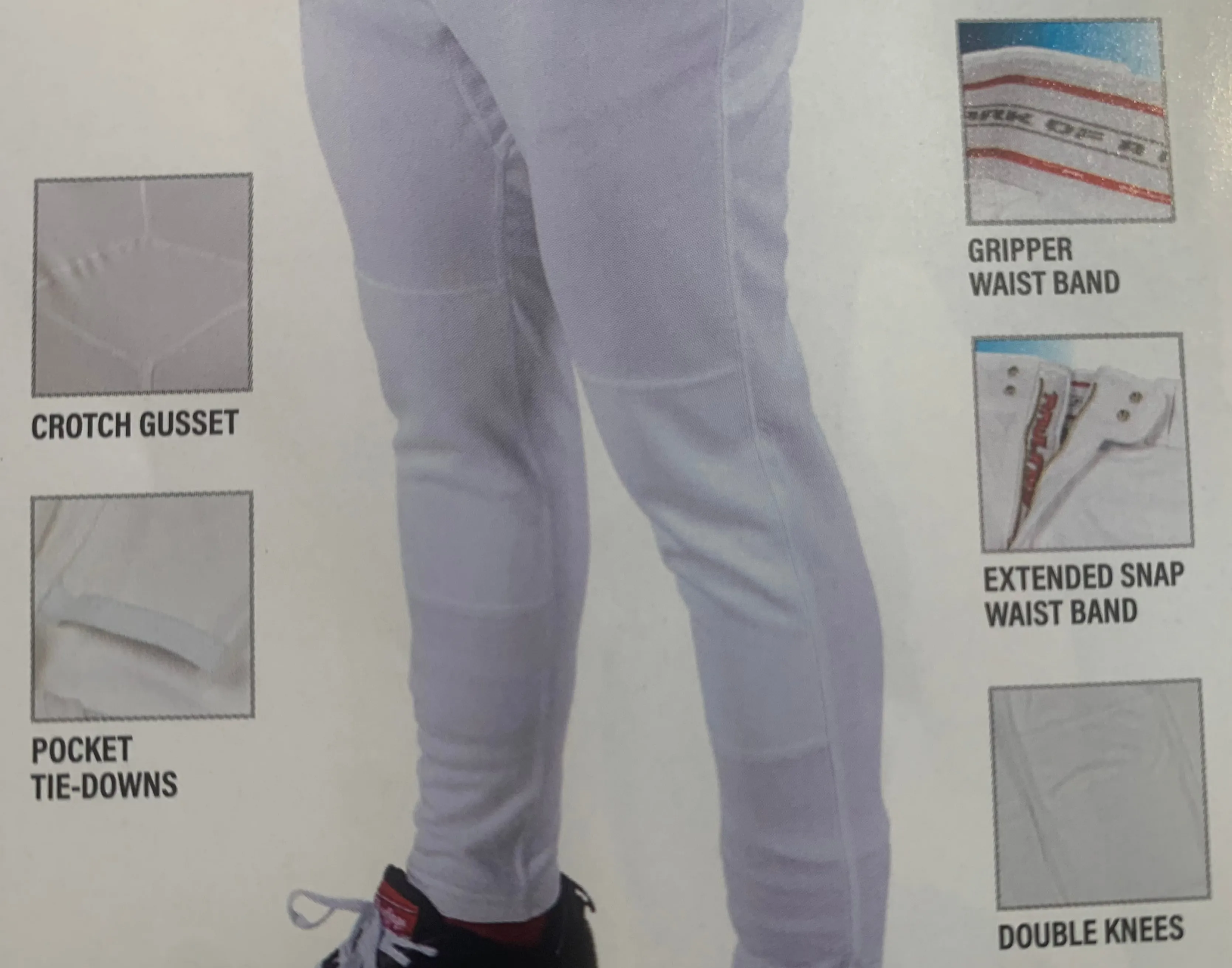 Rawlings 150 Tapered Jogger Fit Baseball Pant