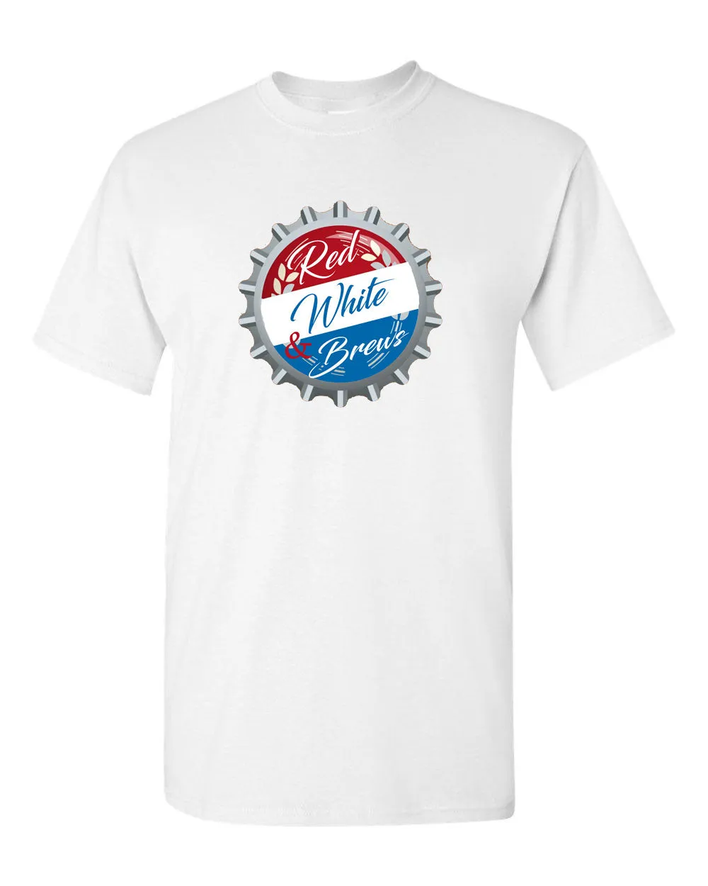 Red White brews t-shirt beer t-shirt drinking tees