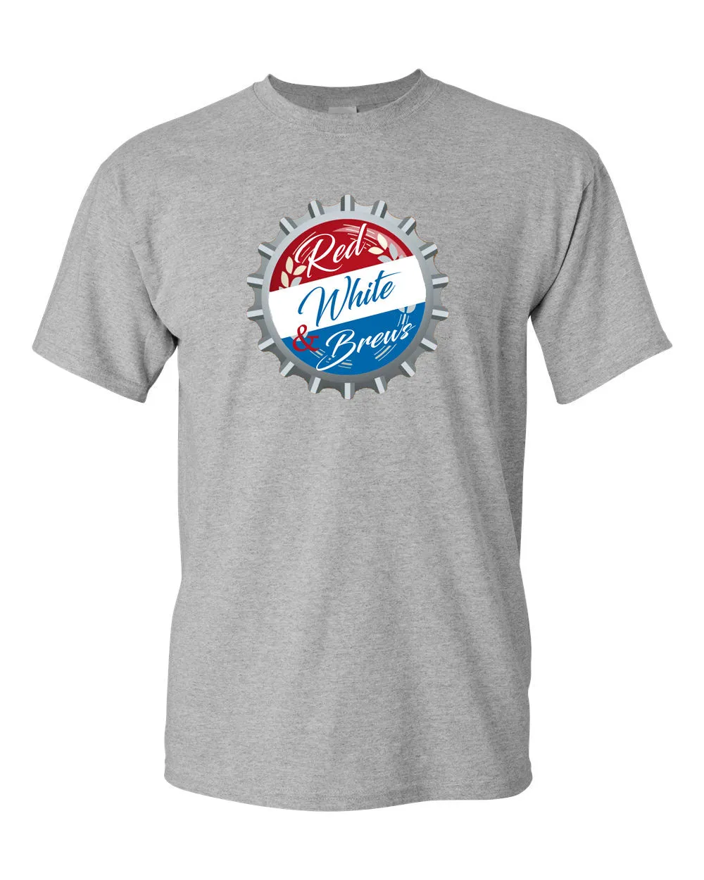 Red White brews t-shirt beer t-shirt drinking tees